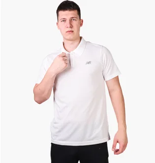 Поло мужское New Balance Cotton Pique White MT51519WT
