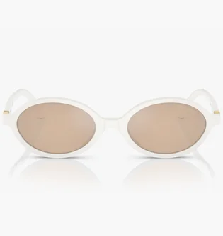 Сонцезахисні окуляри жіночі MIU MIU Brown/White 04ZS-14240D-50