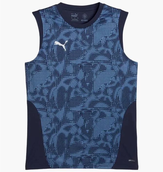 Майка мужская Puma Teamcup Training Blue 659168-06