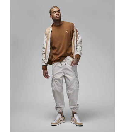 Лонгслив мужской Air Jordan Essentials Waffle Knit Top Brown FD7461-281