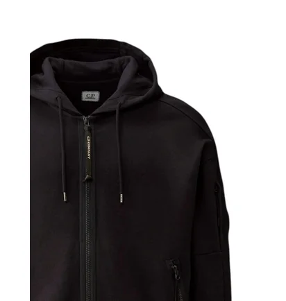 Толстовка чоловіча C.P. Company Fleece Black RCCMSS716A005086W