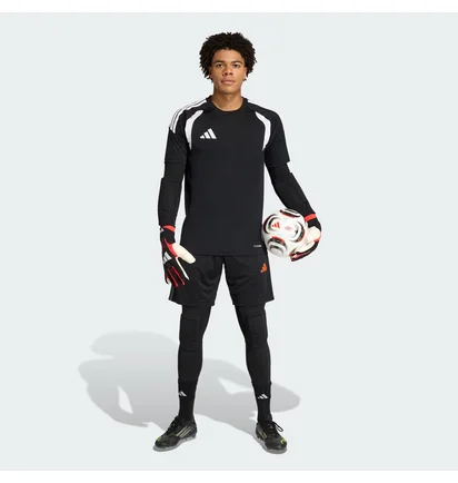 Лонгслив мужской Adidas Padded Goalkeeper Baselayer Black KA1677