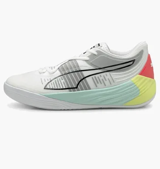 Кроссовки мужские Puma Fusion Nitro Basketball Shoes White 195587-02