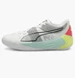 Кроссовки мужские Puma Fusion Nitro Basketball Shoes White 195587-02