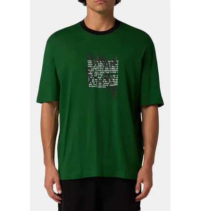 Футболка мужская Armani Exchange Green XM001450-AF10358-M7096