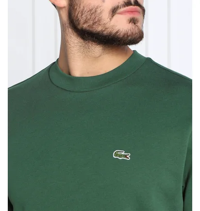 Лонгслів чоловічий Lacoste Logo Sweatshirt Green SH9608-51-SMI