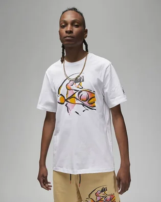 Футболка мужская Air Jordan Flight Mvp Summer Flow Graphic T-Shirt White DX9569-100