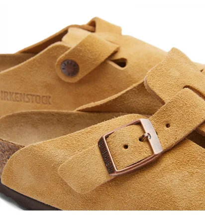 Тапочки жіночі Birkenstock Boston Beige 1026181