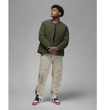 Куртка мужская Air Jordan Flight Heritage Liner Jacket Olive DX4349-045