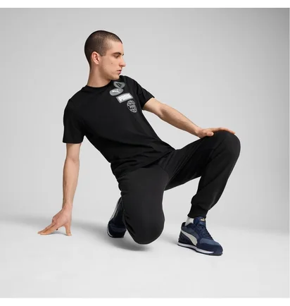 Футболка мужская Puma Graphics Icon Tee Black 683208-01