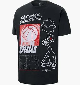 Футболка чоловіча Nike X Nba Brooklyn Nets Courtside Black HQ0628-010