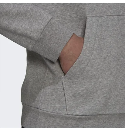 Худи мужское Adidas Essentials Fleece Hoodie Grey H12213