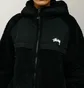Толстовка мужская Stussy Sherpa Black 118530-0001