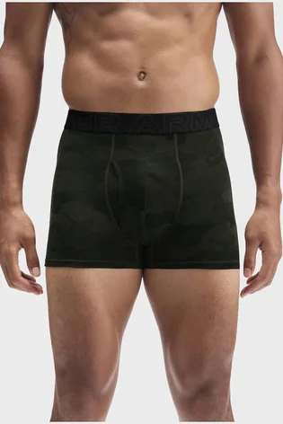 Трусы мужские Under Armour Performance Black/Olive 1383892-392