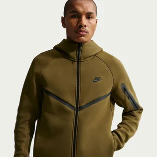 Толстовка мужская Nike Tech Fleece Fz Wr Olive HV0949-368