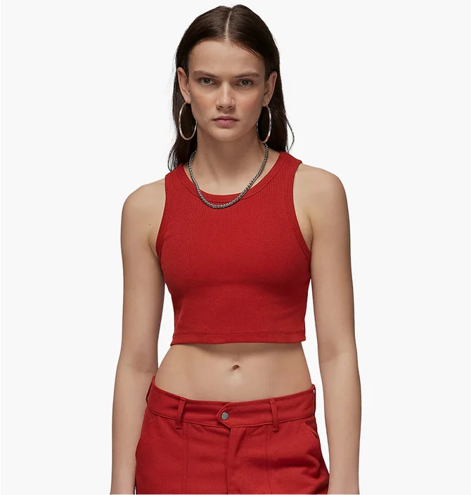 Топ женский Air Jordan Camiseta Red DX4700-615