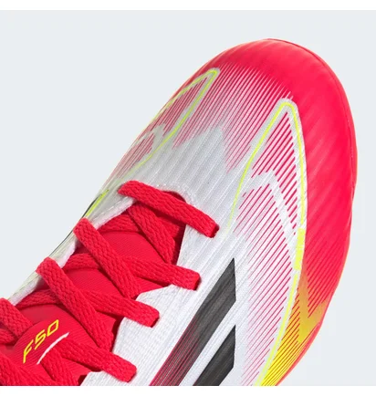 Бутсы детские Adidas F50 League Mg White/Red IE3752