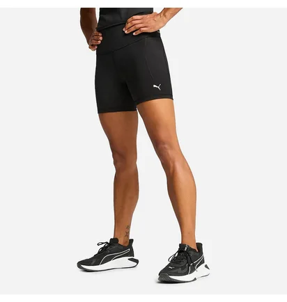 Шорты женские Puma Cloudspun High-Waist 5 Tight Shorts Black 525837-99