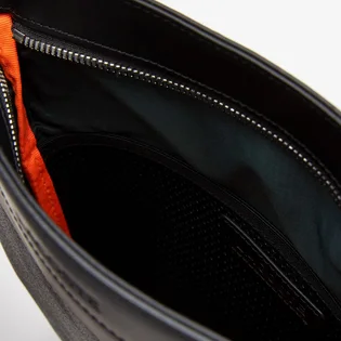 Сумка чоловіча Lacoste Monogram Black NH4260LX-0-H45