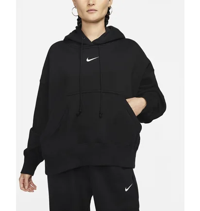 Худі жіноче Nike Sportswear Phoenix Fleece Black Dq5858-010