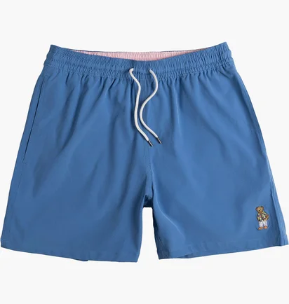 Шорты мужские Polo Ralph Lauren Traveler Polo Bear Swimming Trunk Blue 710936080001