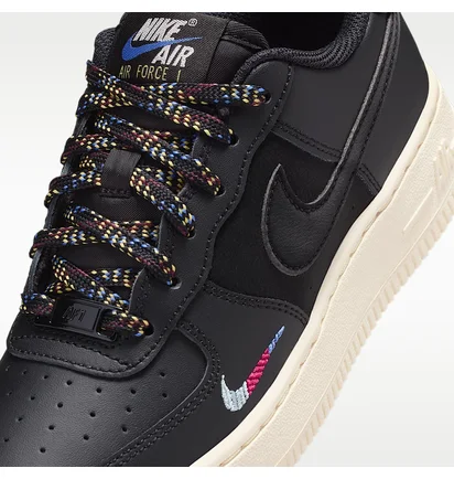 Кросівки дитячі Nike Air Force 1 L V8 1 Older Kids Shoes Black HQ1907-001