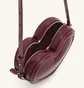 Сумка жіноча JW PEI Arlene Heart Shaped Bag Bordo BB2024BG97376JWP