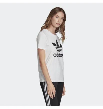 Футболка женская Adidas Originals Trefoil Tee White FM3306
