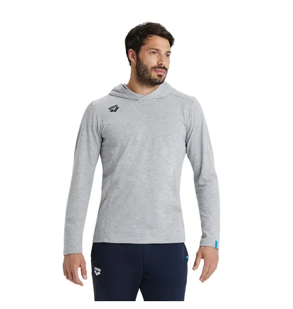 Кофта унисекс Arena Team Hooded Grey 004903-550