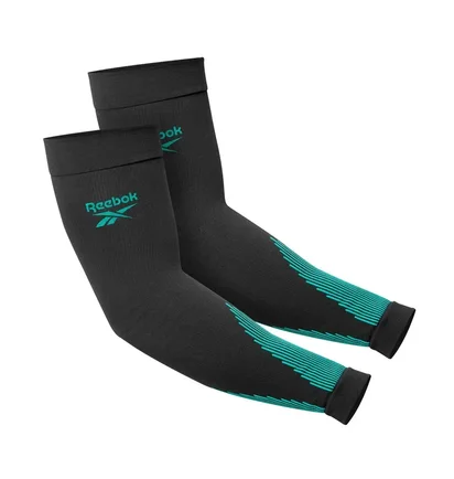 Нарукавник Reebok Knitted Compression Arm Sleeve S Black/Turquoise RRSL-15033