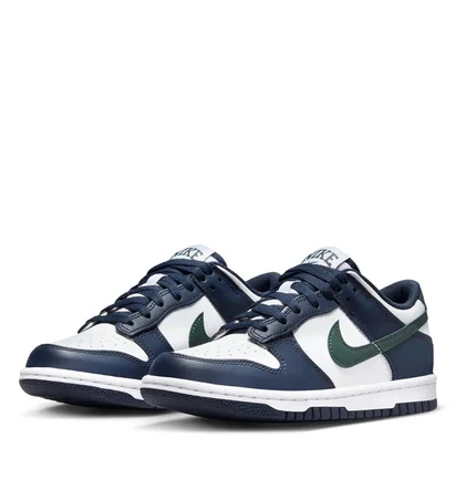 Кроссовки детские Nike Dunk Low White/Blue HF5177-400