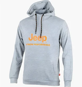 Худі чоловіче Jeep Hooded Sweatshirt Xtreme Performance Print Jx22A Grey O102626-J875