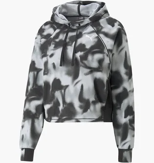 Худи женское Puma Modern Sports Aop Hoodie Grey 673102-01