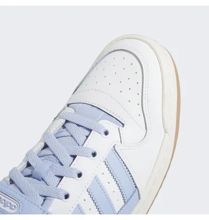 Кросівки чоловічі Adidas Originals Forum Low White/Light Blue GY0003
