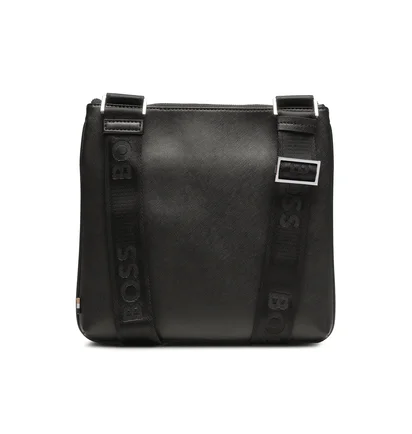 Сумка мужская Boss With Foil-Print Logo Black 50483567