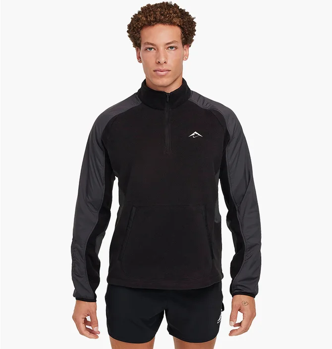 Кофта чоловіча Nike Trail Polartec® Black FV9962-010