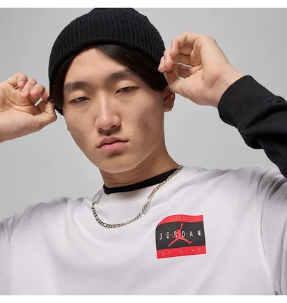 Футболка чоловіча Air Jordan Ss Crew Hombre White IF5619-100
