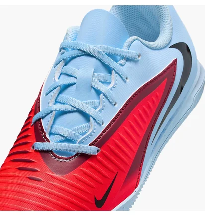 Футзалки дитячі Nike Phantom 6 Low Club Ic Light Blue/Red HQ2031-400