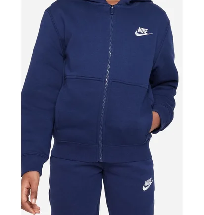 Спортивний костюм дитячий Nike Nsw Club Flc Fz Blue FD3114-410