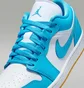 Кросівки жіночі Air Jordan 1 Low White/Blue DC0774-104