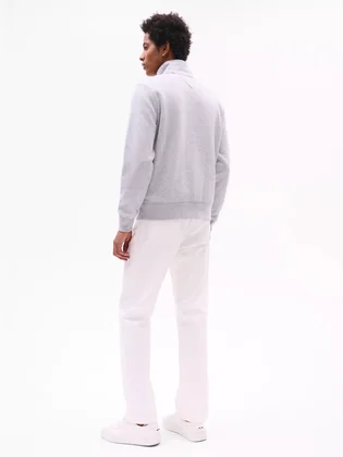 Кофта мужская Tommy Hilfiger Embroidered Tommy Logo Quarter-Zip White 78JB338-202-HJW