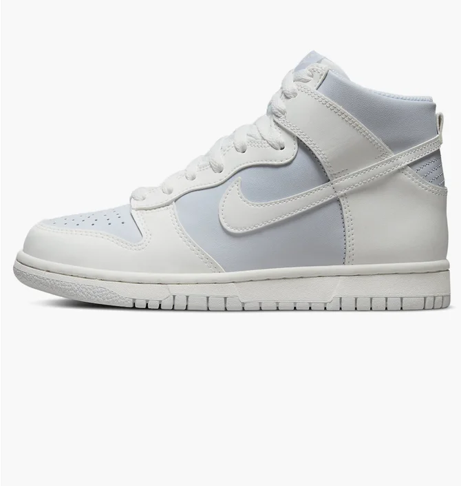 Кроссовки детские Nike Dunk High Summit Pure Platinum Gs White/Grey Db2179-107