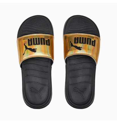 Тапочки женские Puma Popcat 20 Iridescent Metallic 391014-02