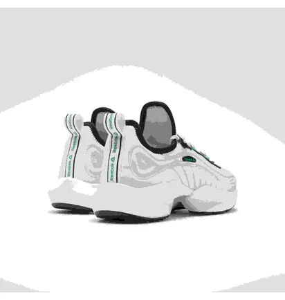 Кроссовки унисекс Reebok Sole Fury 00 White/Black/Emerald Dv5910