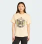 Футболка женская Adidas X Farm Graphic Beige JL8614