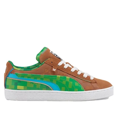 Кеди чоловічі Puma Minecraft X Suede 'Grass Block' Brown 38629001