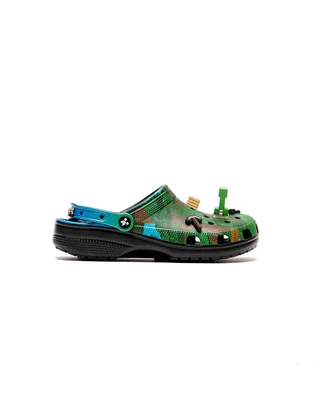 Сандалі унісекс CROCS Classic Minecraft Clog Green 210829-90H