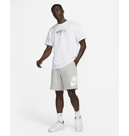 Мужские шорты Nike Club Alumni Mens French Terry Grey Dx0502-063