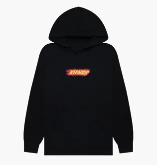 Худі чоловіче RipNDip Risky Business Black RNDSUM24127