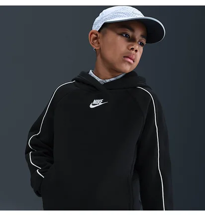 Спортивный костюм детский Nike Club Flc Hdy Black HQ9318-010